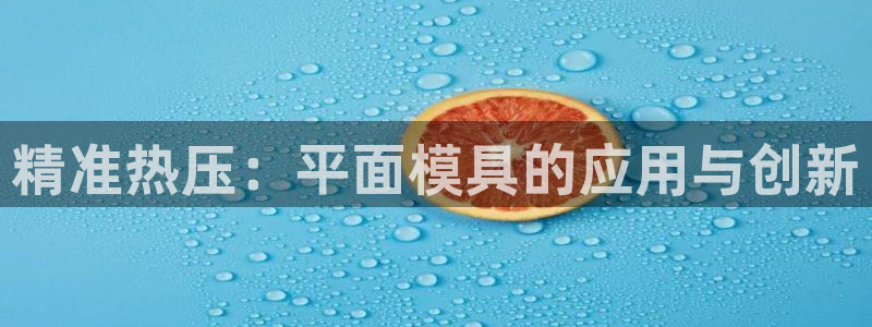 emc易倍官网首页：精准热压：平面模具的应用与创新
