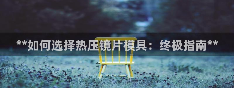 emc低频不过：**如何选择热压镜片模具：终极指南**