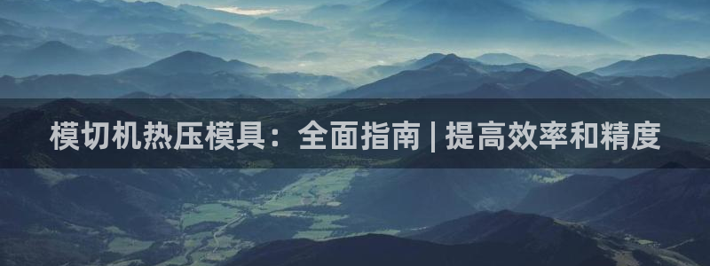 易倍申和易倍清的区别：模切机热压模具：全面指南 | 提高