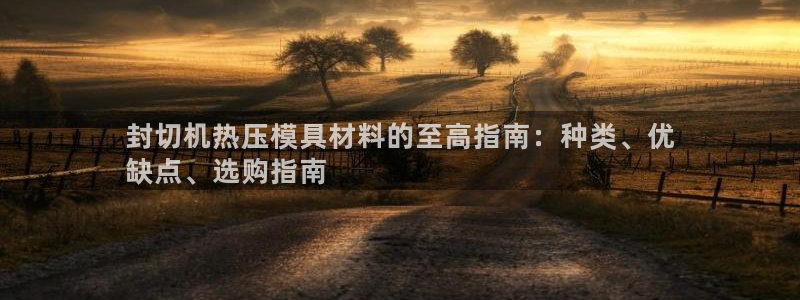 易倍网络技术有限公司招聘：封切机热压模具材料的至高指南：