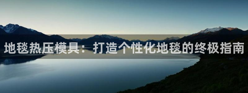 易倍单词app官网：地毯热压模具：打造个性化地毯的终极指