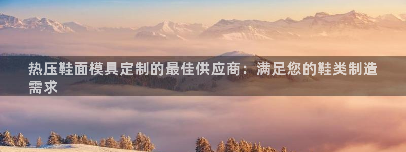 易倍emc安全吗：热压鞋面模具定制的最佳供应商：满足您的