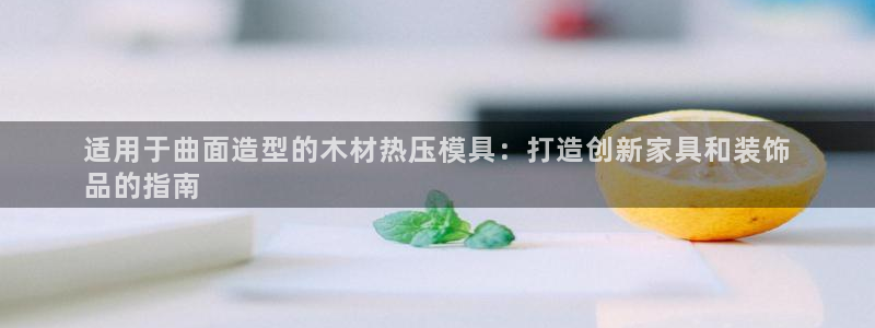emc易倍官方：适用于曲面造型的木材热压模具：打造创新家